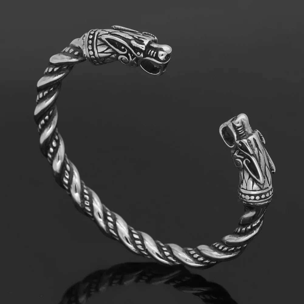 Viking Style Titanium Steel Bracelet