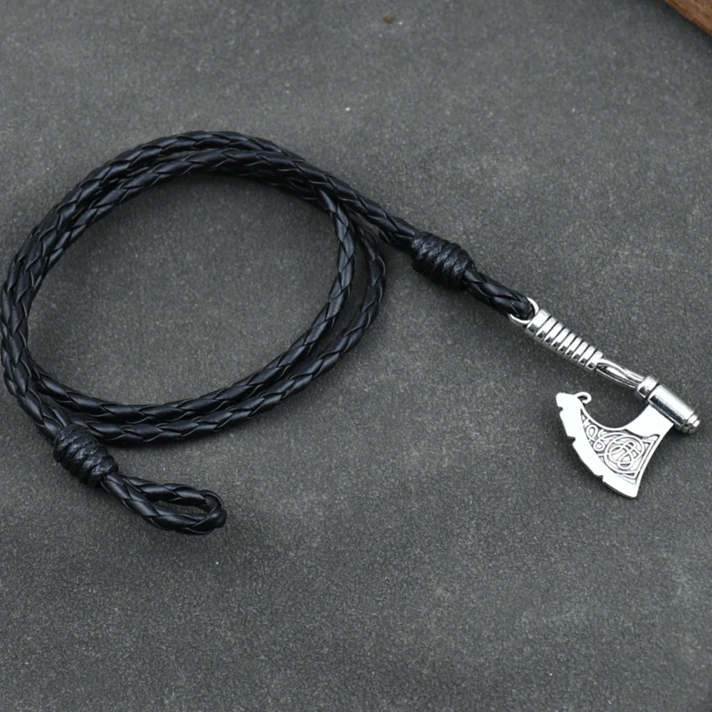 Mens Axe Viking Bracelet