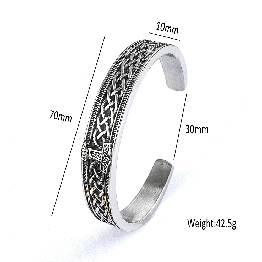Stainless Steel Thor's Hammer Bracelets